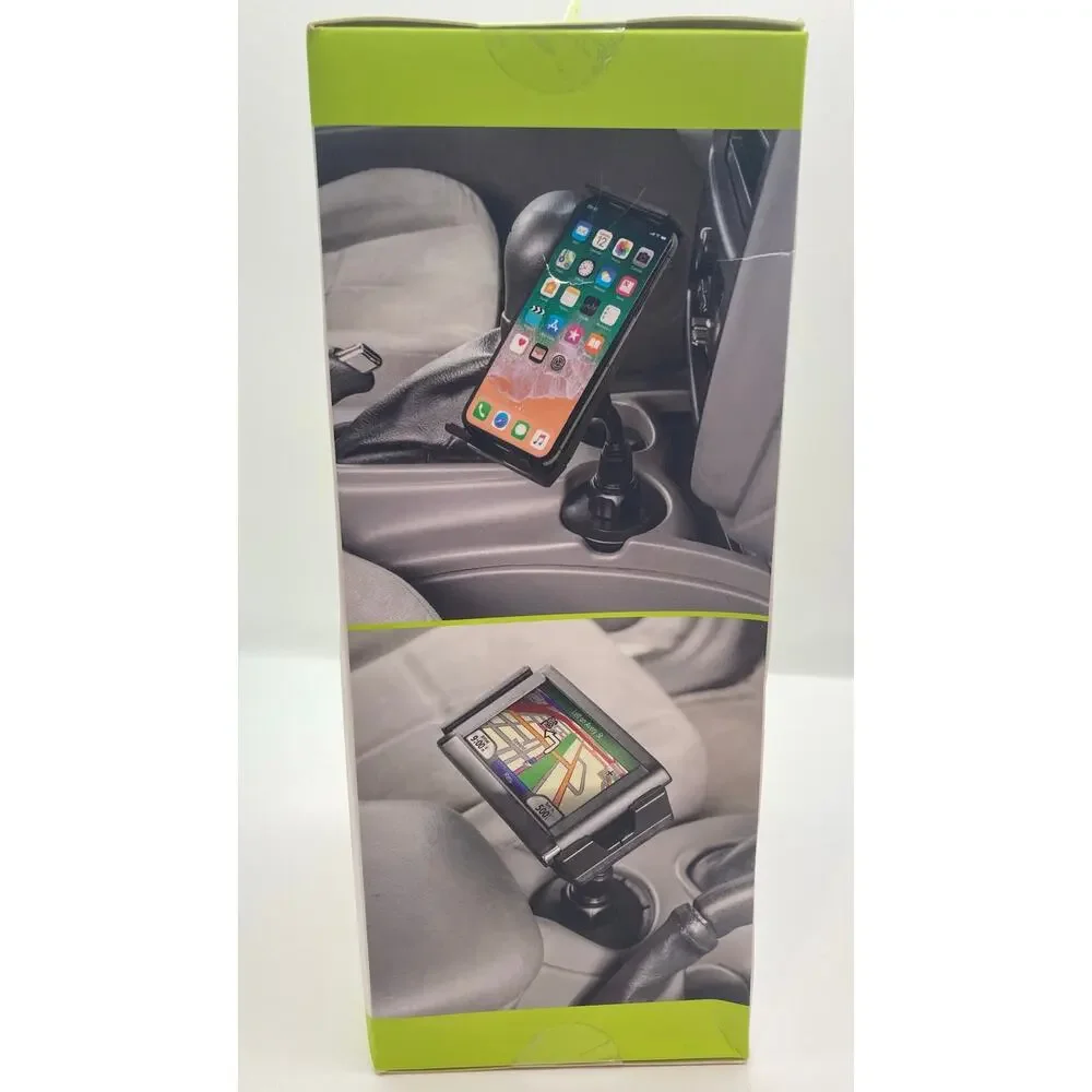 Bracketron Fab Grip Cup Holder Mount for Smart Phones Tablets and GPS - NEW